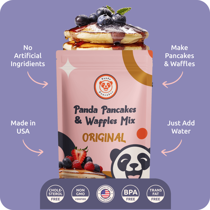Panda Pancakes & Waffles Mix