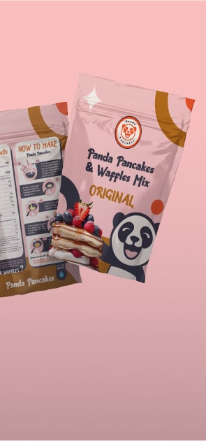 Panda Pancakes & Waffles Mix
