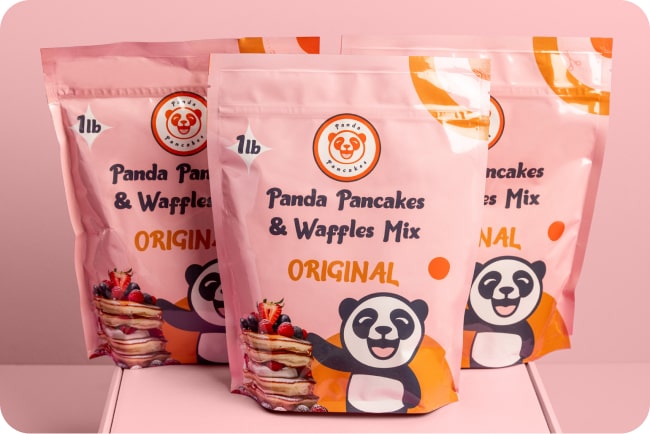 panda pancakes picture